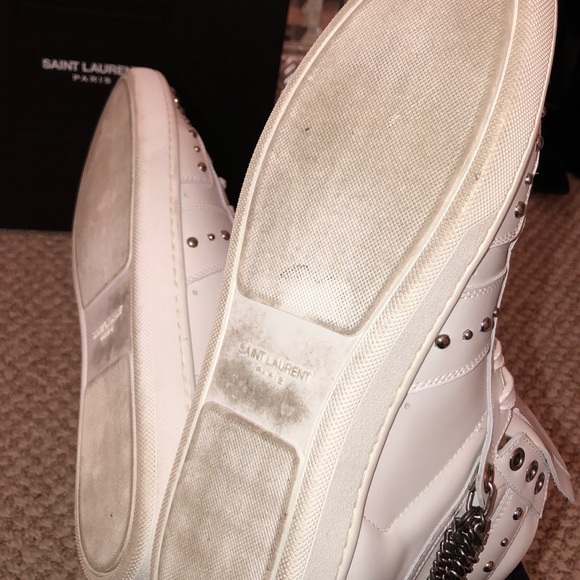 SAINT LAURENT White Sneakers - Picture 8 of 8
